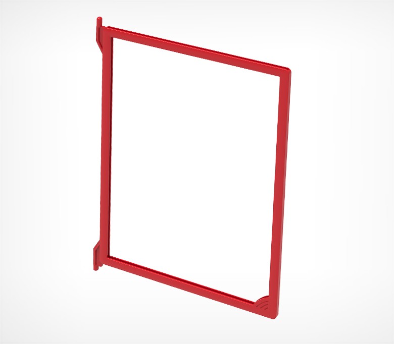 INFOFRAME plastic frame for А4 flip chart system